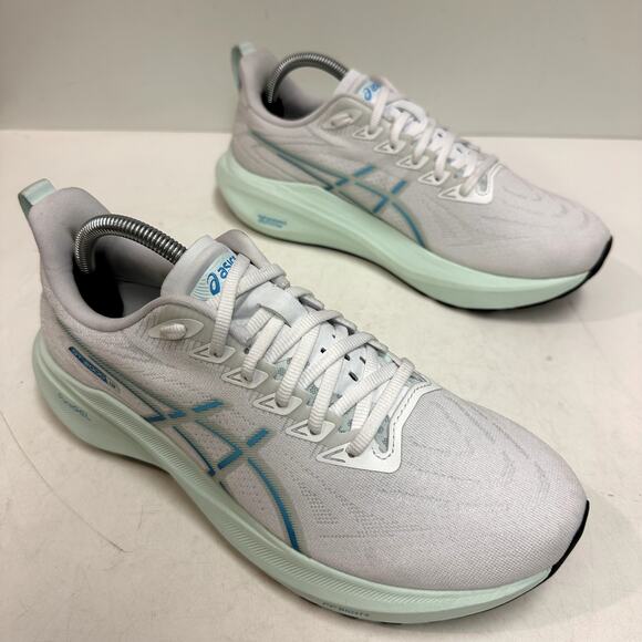 WORN ONCE ASICS GT-2000 13 Stability Running Shoes Sneakers White Women's 10 - Picture 5 of 13